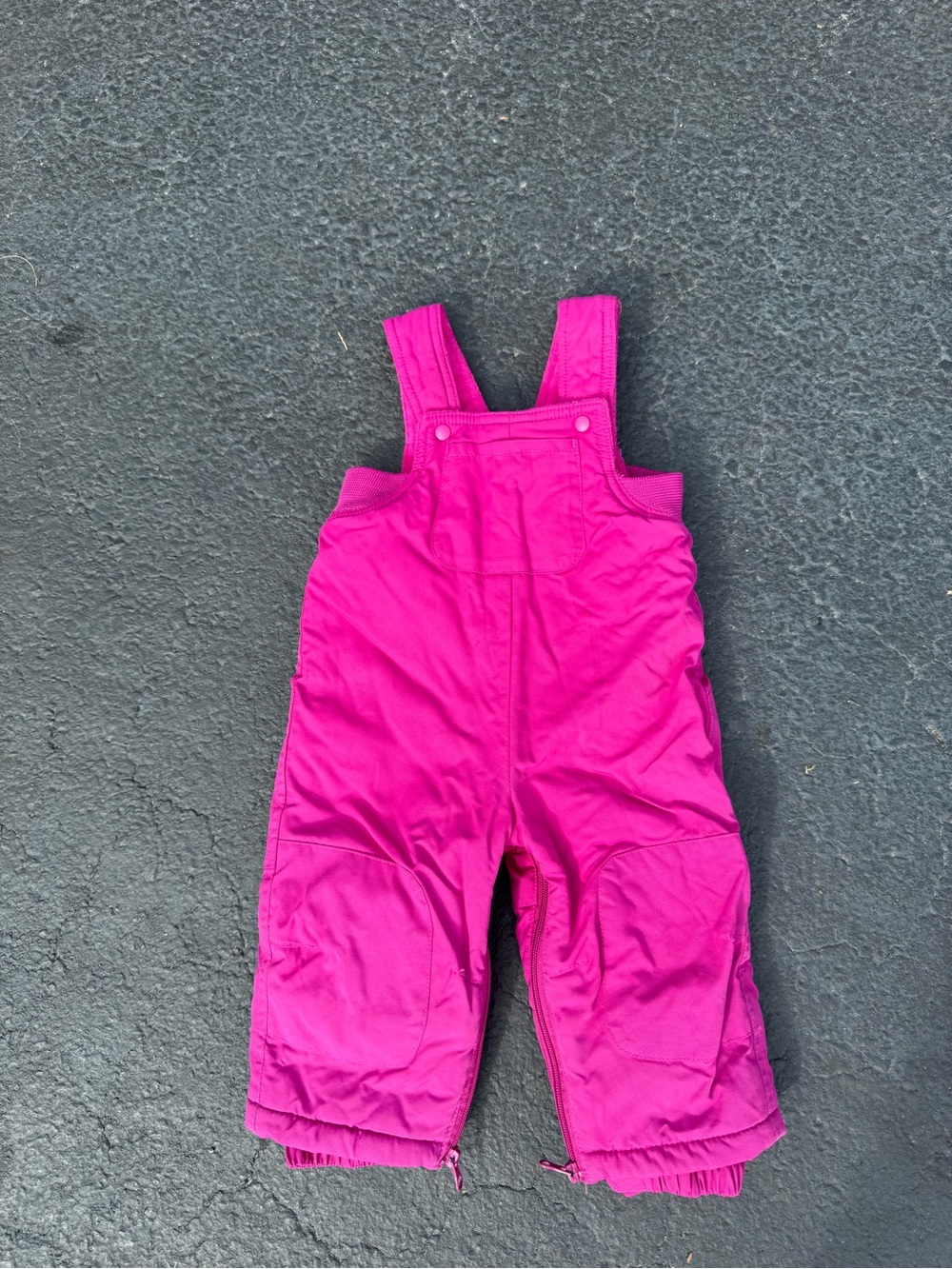 The Children’s Place Baby Girls Pink Snow Bib Overalls Size 12 Months